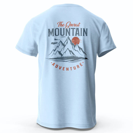 Hiking Outdoor Unisex Cotton Sport T-Shirt
