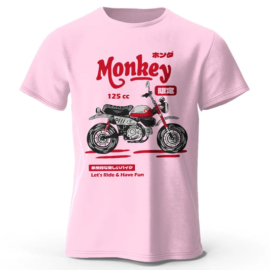 Vintage Motorcycle Sketch – 100% Cotton Unisex T-Shirt