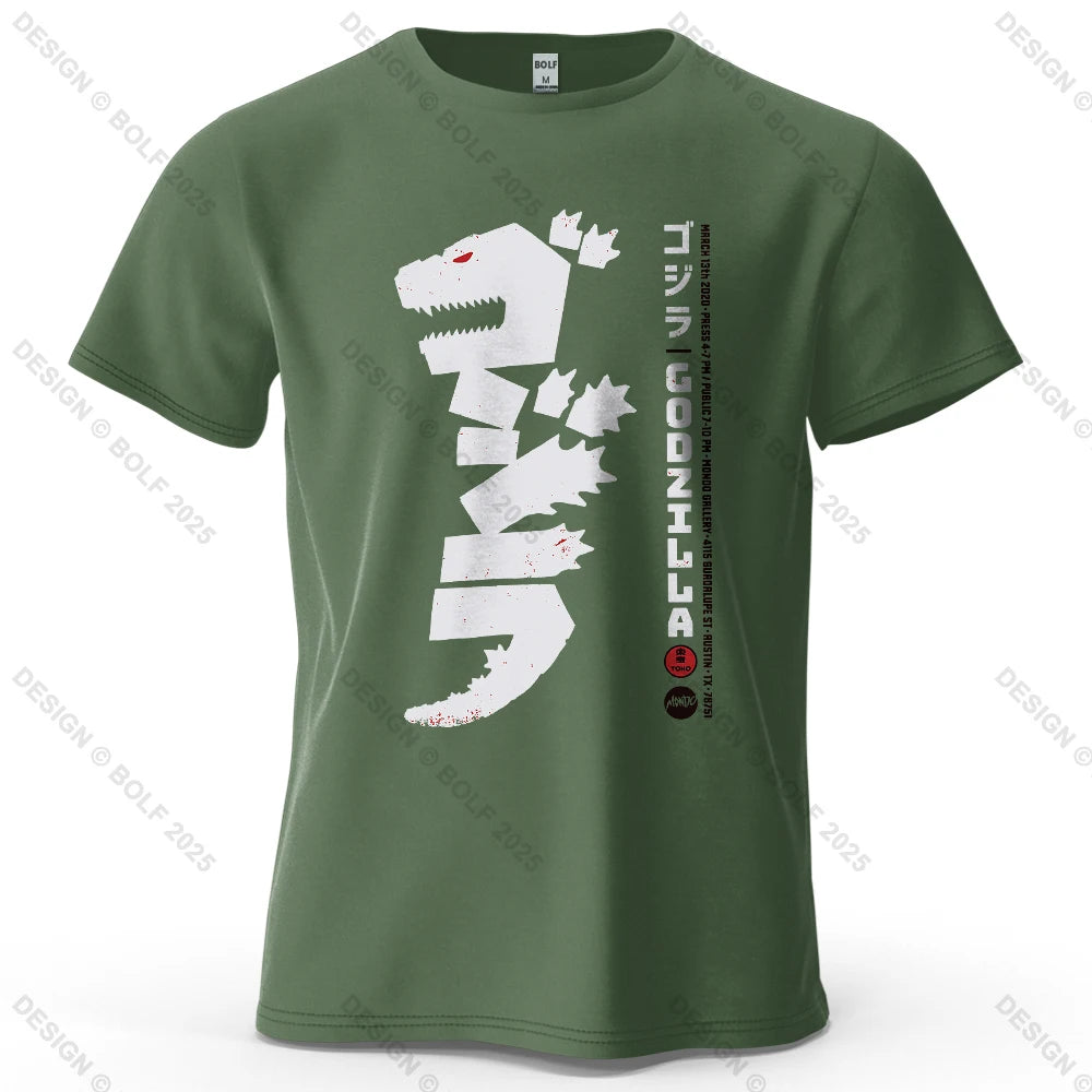 Japan Print – Oversized Unisex Cotton T-Shirt