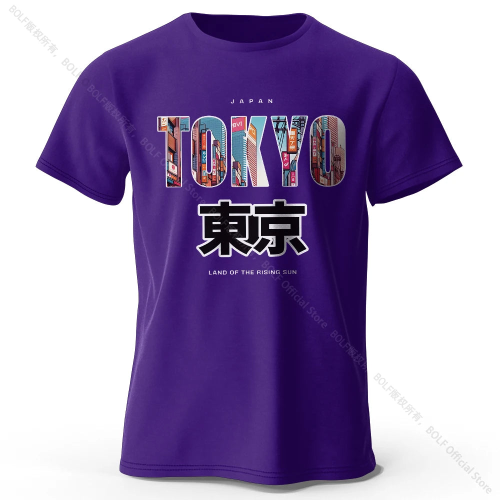 Tokyo Printed Fashion Forward 100% Cotton T-Shirt