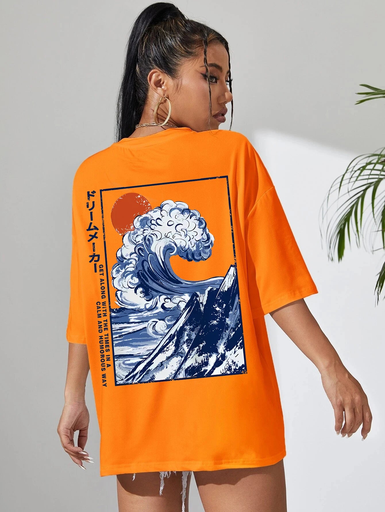 Japanese Wave Sunset