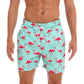 Pineapple Mens Shorts Beach Quick Dry Printing Swimsuit Mesh Liner