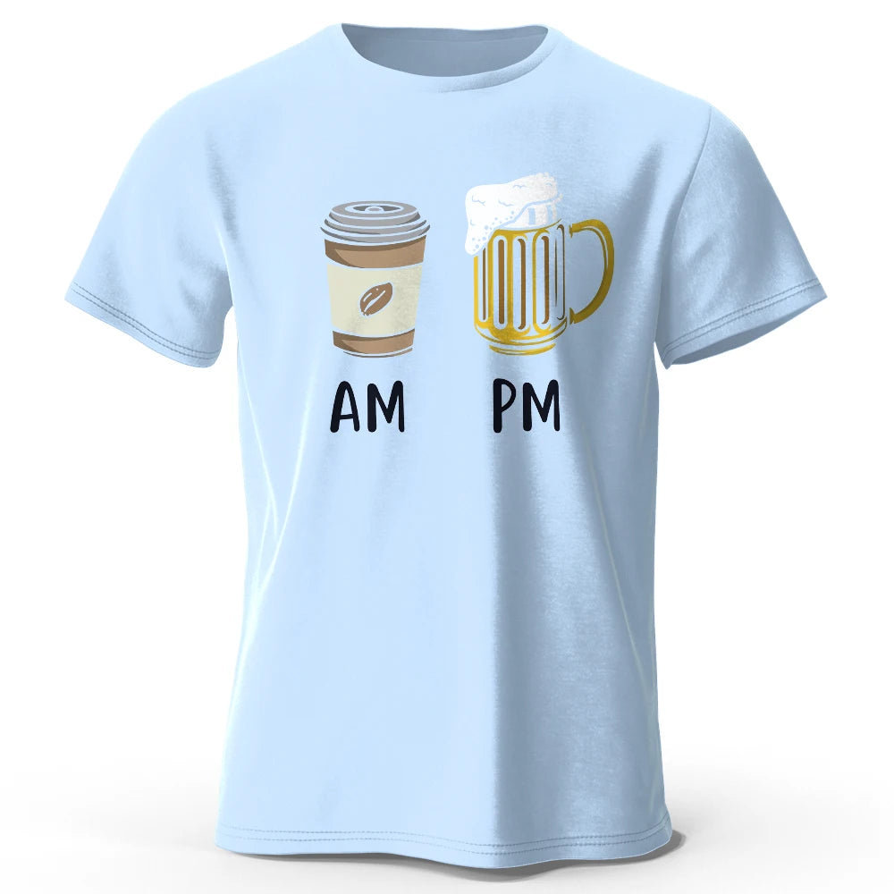 Coffee & Beer Cotton T-Shirt