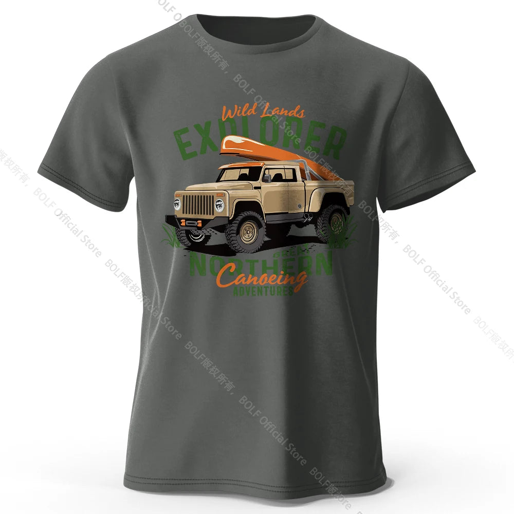 Military Off-Road Vintage – 100% Cotton Unisex T-Shirt