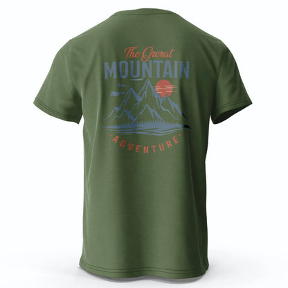 Hiking Outdoor – Unisex Cotton Sport T-Shirt