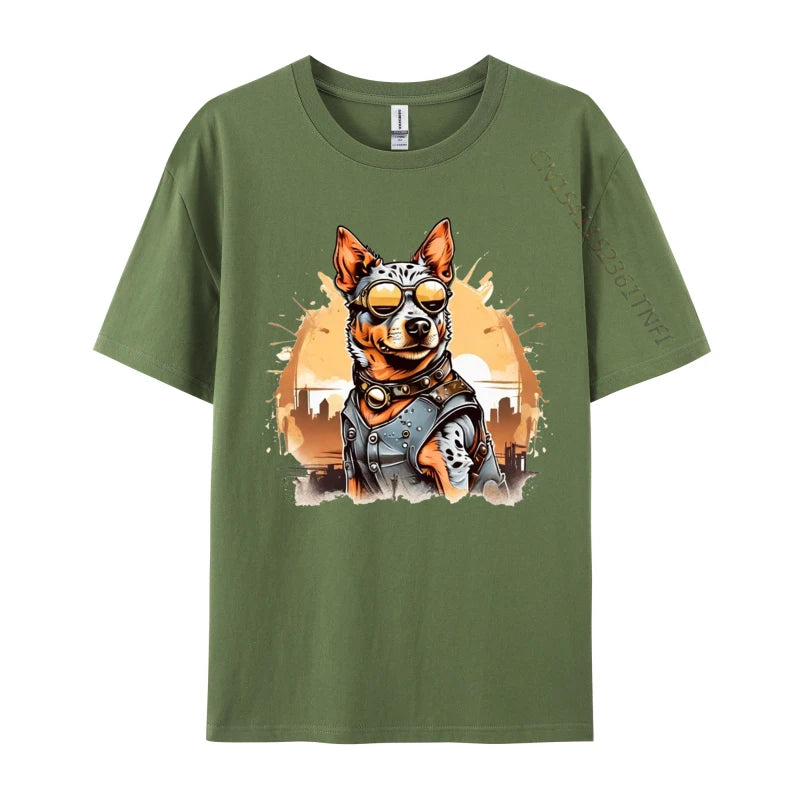 Australia Day Cattle Dog T-Shirt - Premium Cotton