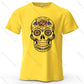 Mexican Sugar Skull Oversized Graphic T-Shirt