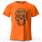 Mexican Sugar Skull Oversized Graphic T-Shirt