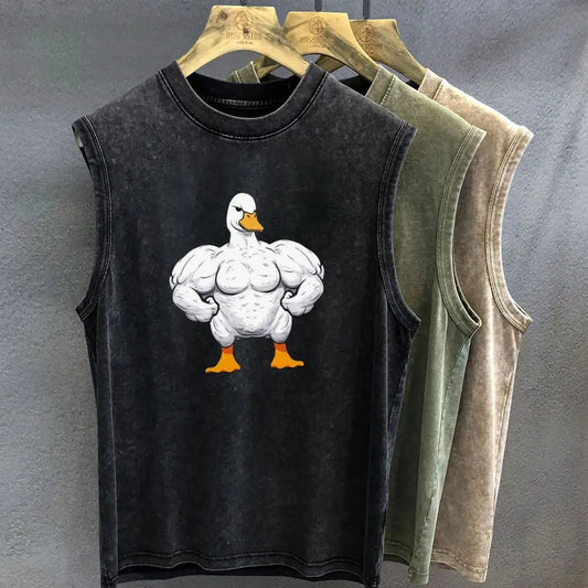 Muscle Duck men’s oversized gym tank Australia