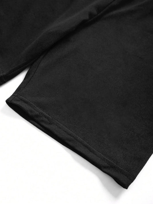 1898 Brooklyn New York Print Summer Women Slim T-Shirts & Pants 2 Pieces Set Crop Tops Trend High Elastic Fashion Casual Clothes