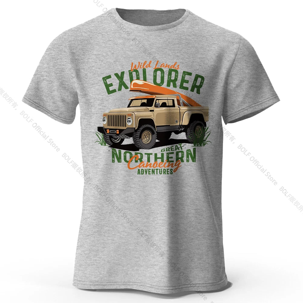 Military Off-Road Vintage – 100% Cotton Unisex T-Shirt