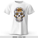 Mexican Sugar Skull Oversized Graphic T-Shirt