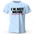 I Am Not Weird – Oversized Unisex Cotton T-Shirt
