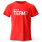 No I in Team – Oversized Unisex Cotton T-Shirt