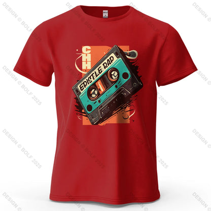 Cassette Tape Retro Music Oversized T-Shirt