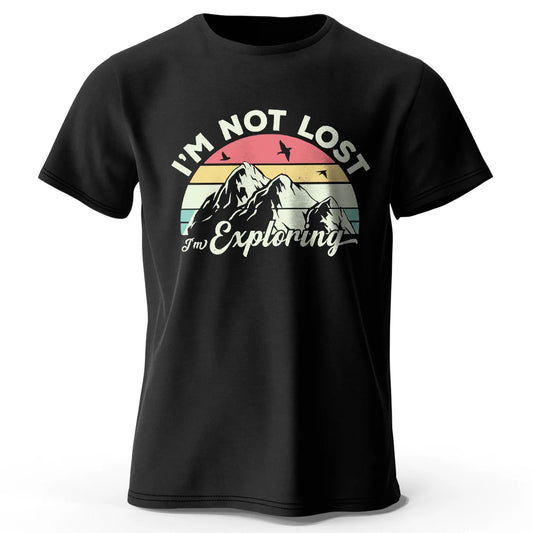 I’m Not Lost – Oversized Graphic T-Shirt