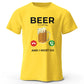 Beer Is Calling – Oversized Unisex Cotton T-Shirt
