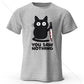 Funny Cat – 100% Cotton Unisex T-Shirt