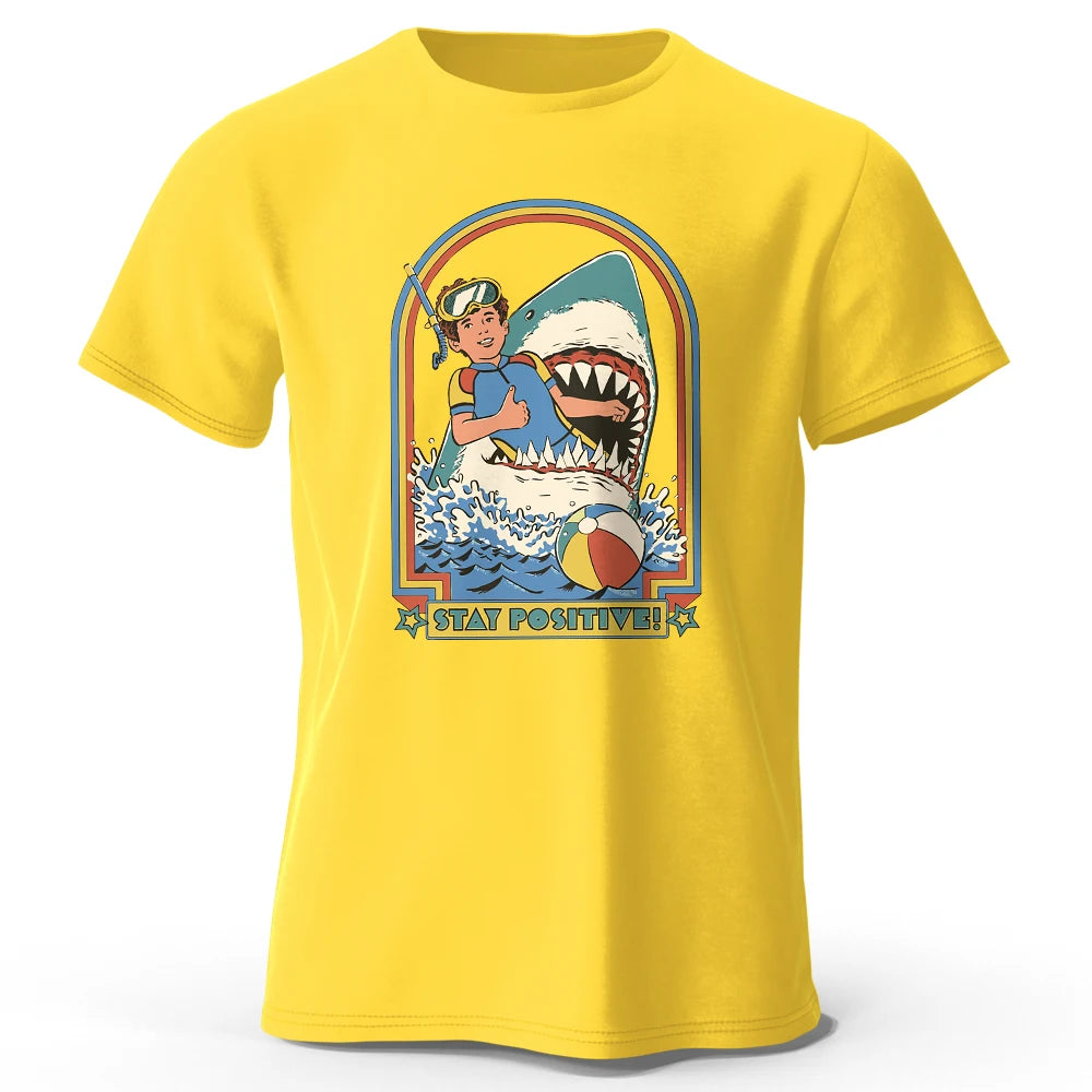 Stay Positive – 100% Cotton Unisex T-Shirt