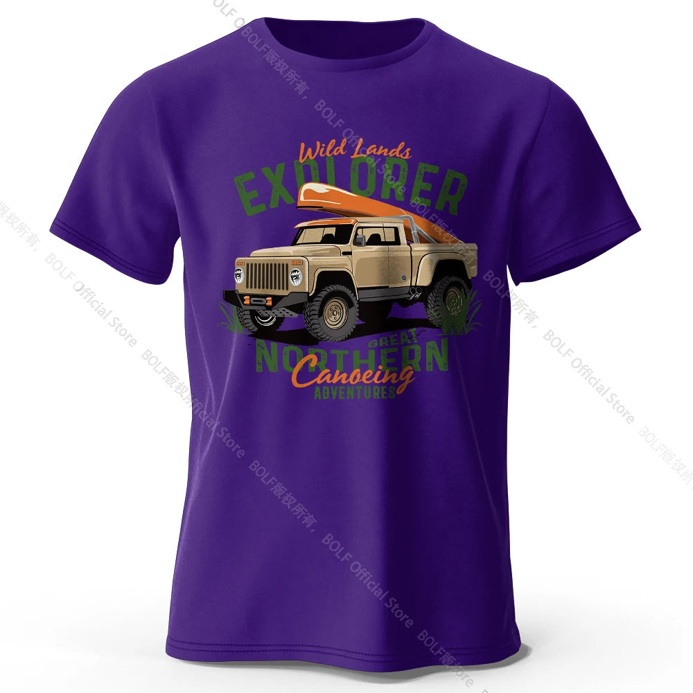 Military Off-Road Vintage – 100% Cotton Unisex T-Shirt