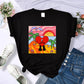 Bad Bunny Sad Love Heart Beach Sun Dolphin Palm Tree Tee Shirt New Loose T-shirts Hip Hop Street Tops Multicolor Womens Clothing