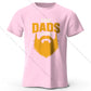 Cool Dad With Beards – Oversized Unisex Cotton T-Shirt
