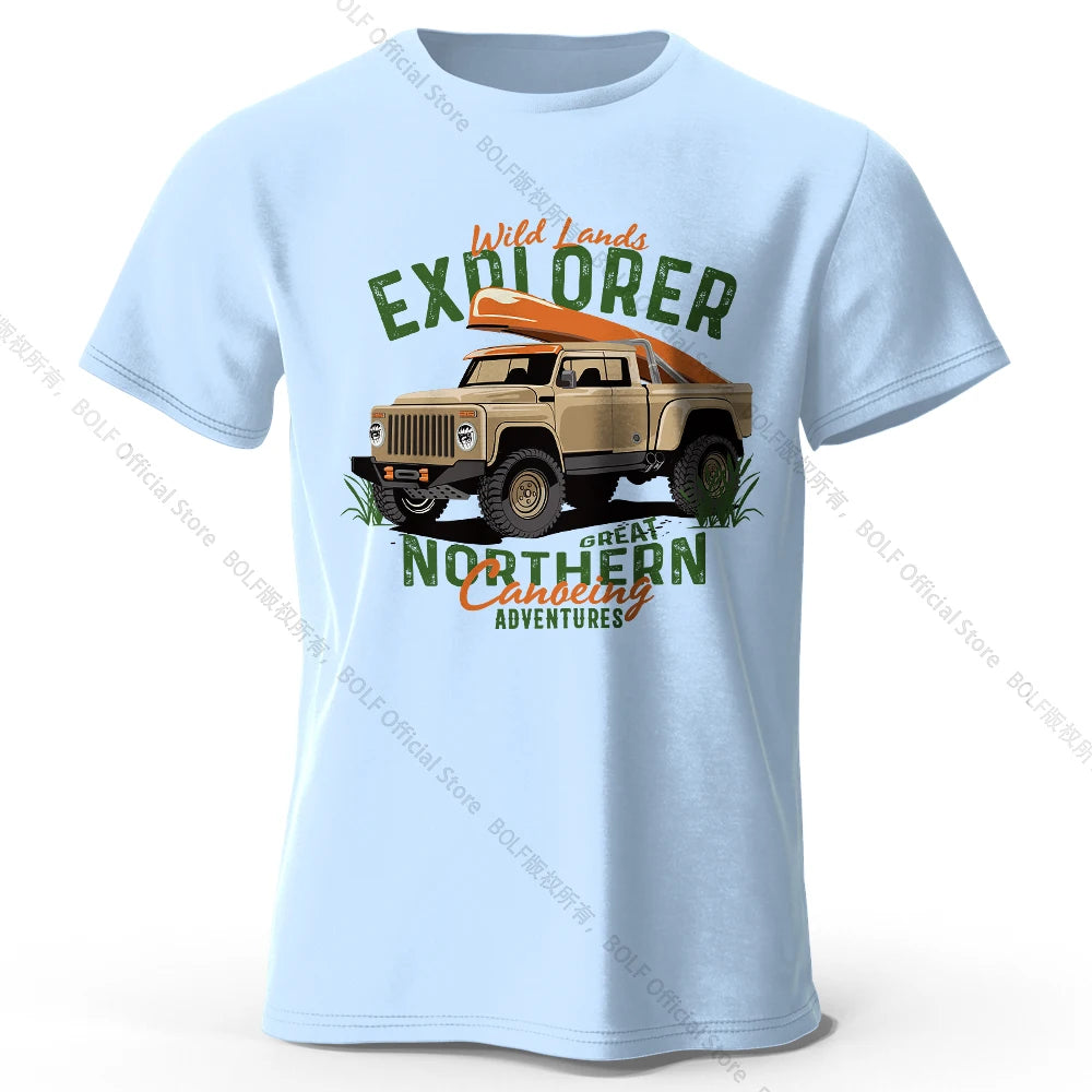Military Off-Road Vintage – 100% Cotton Unisex T-Shirt