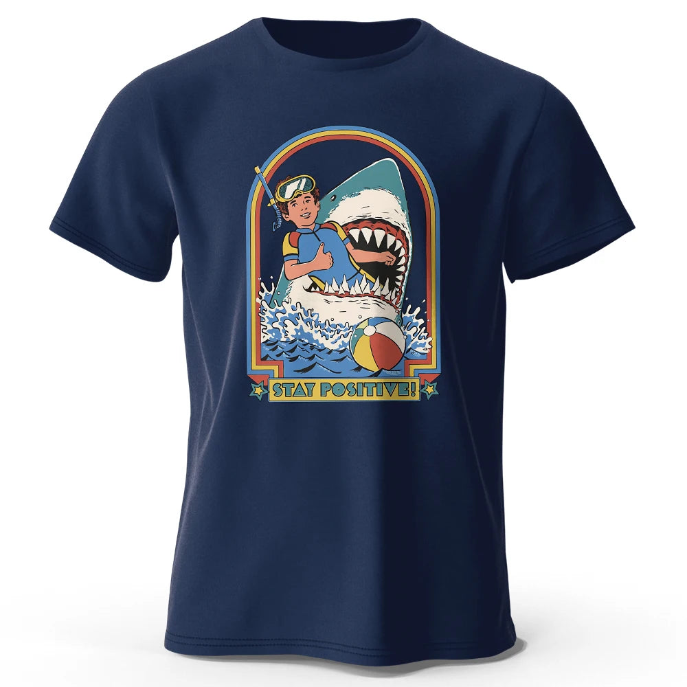 Stay Positive – 100% Cotton Unisex T-Shirt