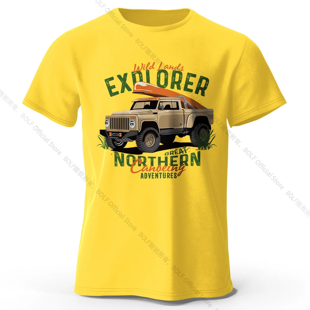 Military Off-Road Vintage – 100% Cotton Unisex T-Shirt