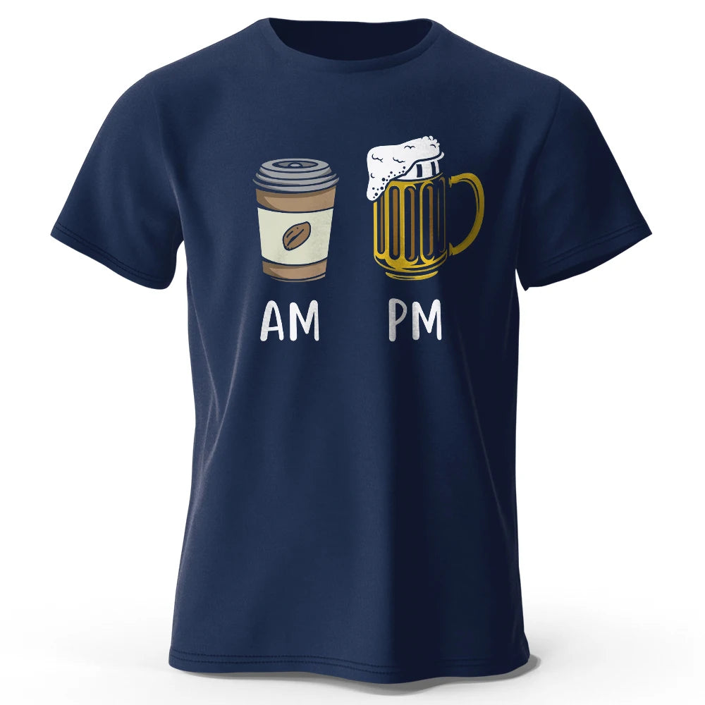 Coffee & Beer Cotton T-Shirt