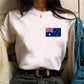Australia Day Women's Designer Streetwear T-Shirt - High-Stretch Polyester