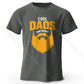 Cool Dad With Beards – Oversized Unisex Cotton T-Shirt