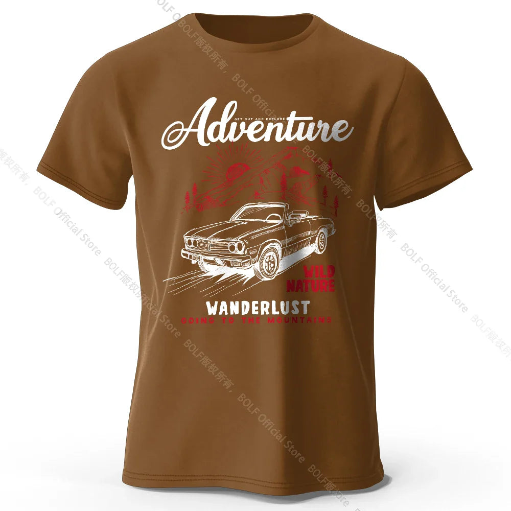 Americana Road Trip Medal – 100% Cotton Unisex T-Shirt