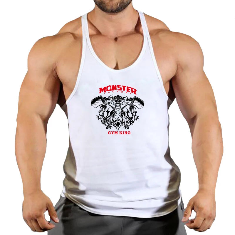 The Strong Survive Men's Gym Stringer Tank - Bodybuilding