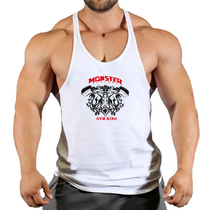 The Strong Survive Men's Gym Stringer Tank - Bodybuilding