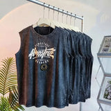 Almostrue oversized Tank top 100% cotton