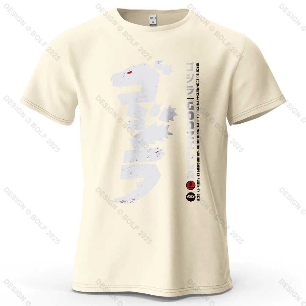 Japan Print – Oversized Unisex Cotton T-Shirt