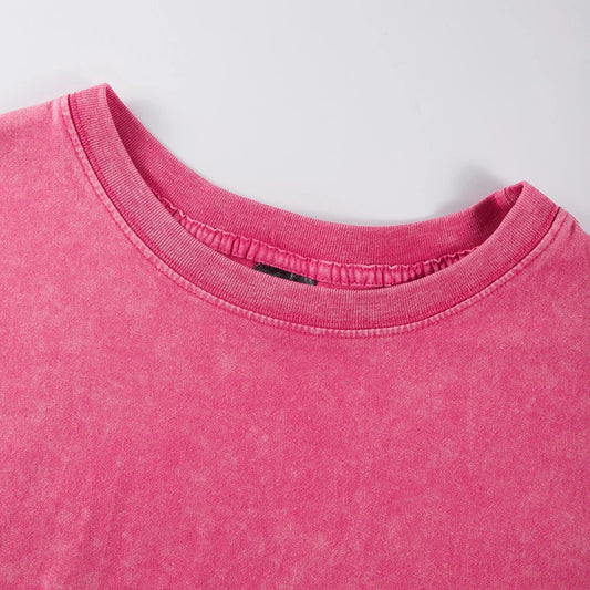 Cute Capibala Prints Washed T-Shirts Womens Cotton