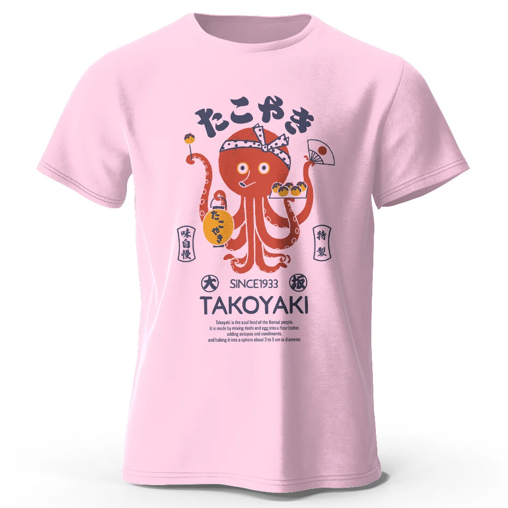 Japanese Octopus Chef – 100% Cotton Unisex T-Shirt