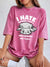 I Hate Morning People Women's Cotton Washed T-Shirt