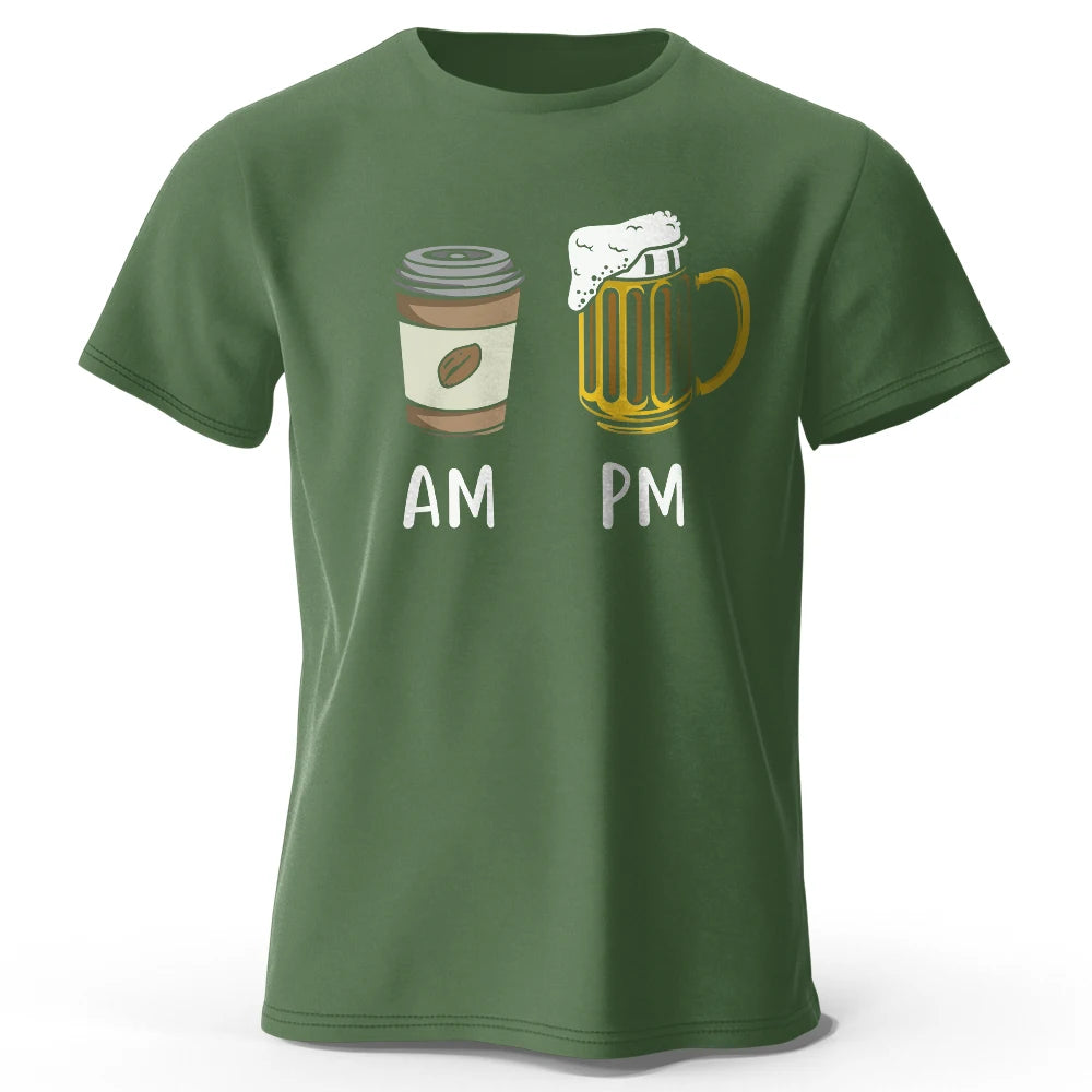 Coffee & Beer Cotton T-Shirt