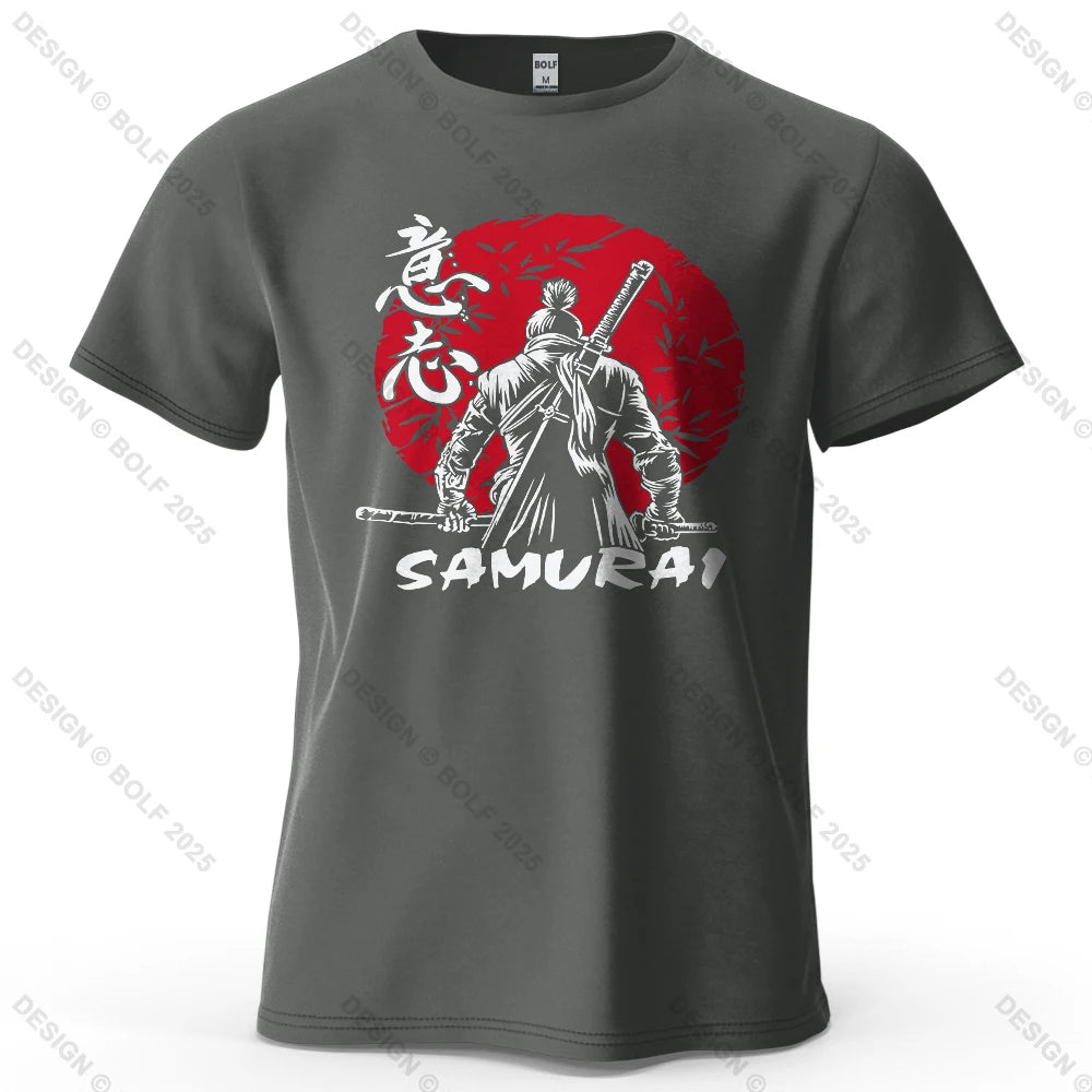 Samurai Will – Oversized Unisex Cotton T-Shirt