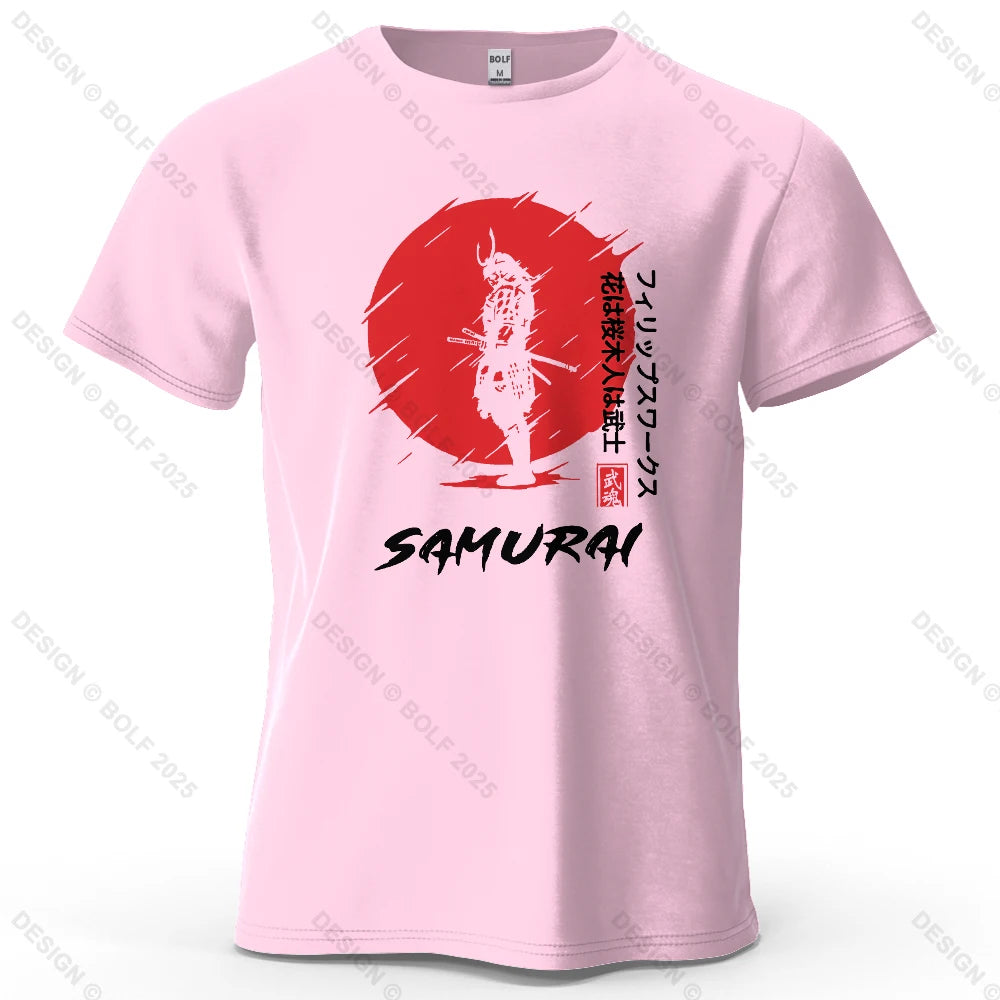 Sunset Samurai Oversized Graphic T-Shirt
