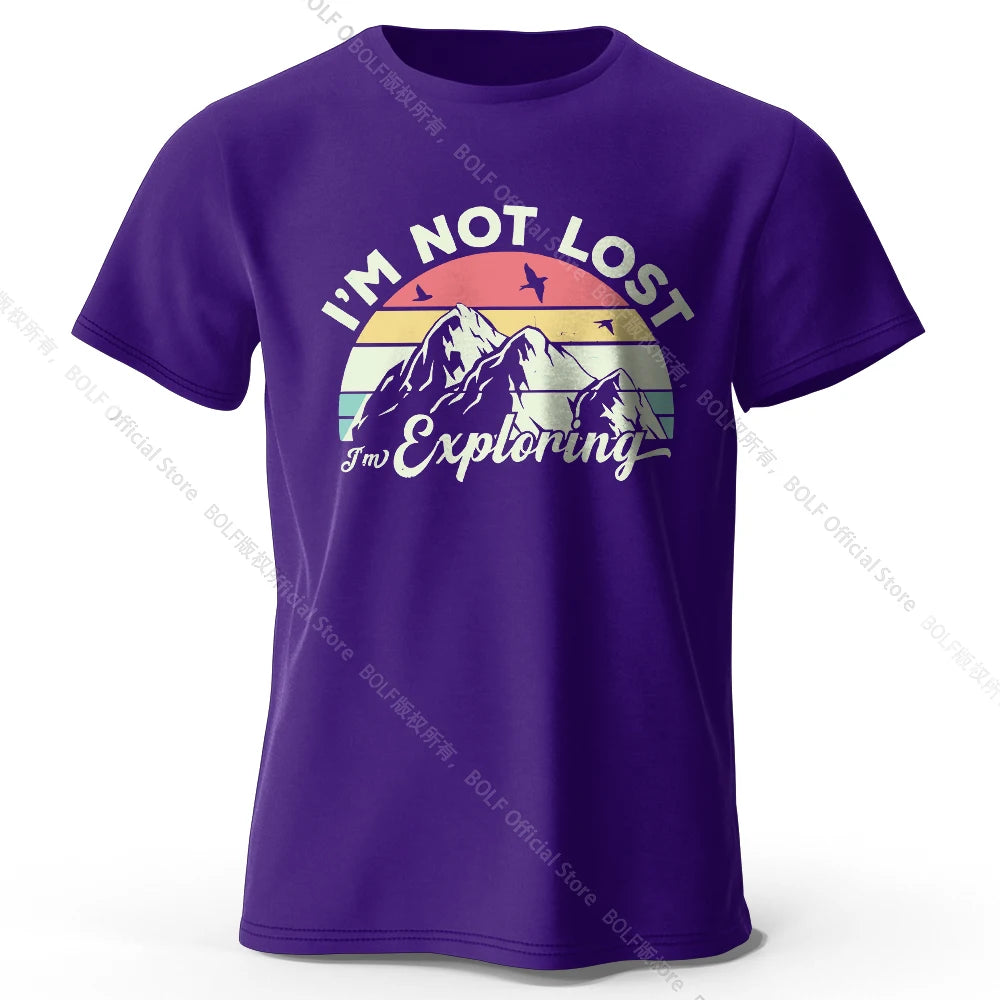I’m Not Lost – Oversized Graphic T-Shirt