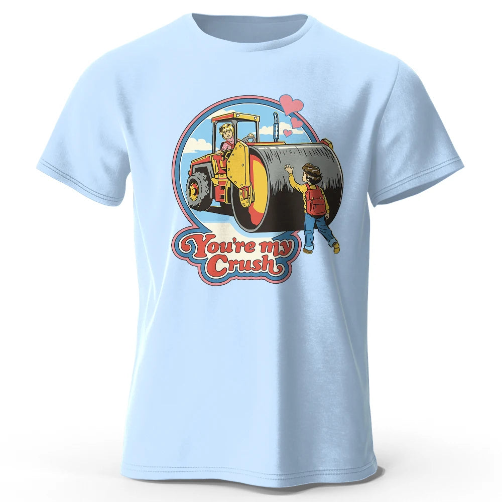 You Are My Crush – Oversized Unisex Cotton T-Shirt