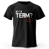 No I in Team – Oversized Unisex Cotton T-Shirt