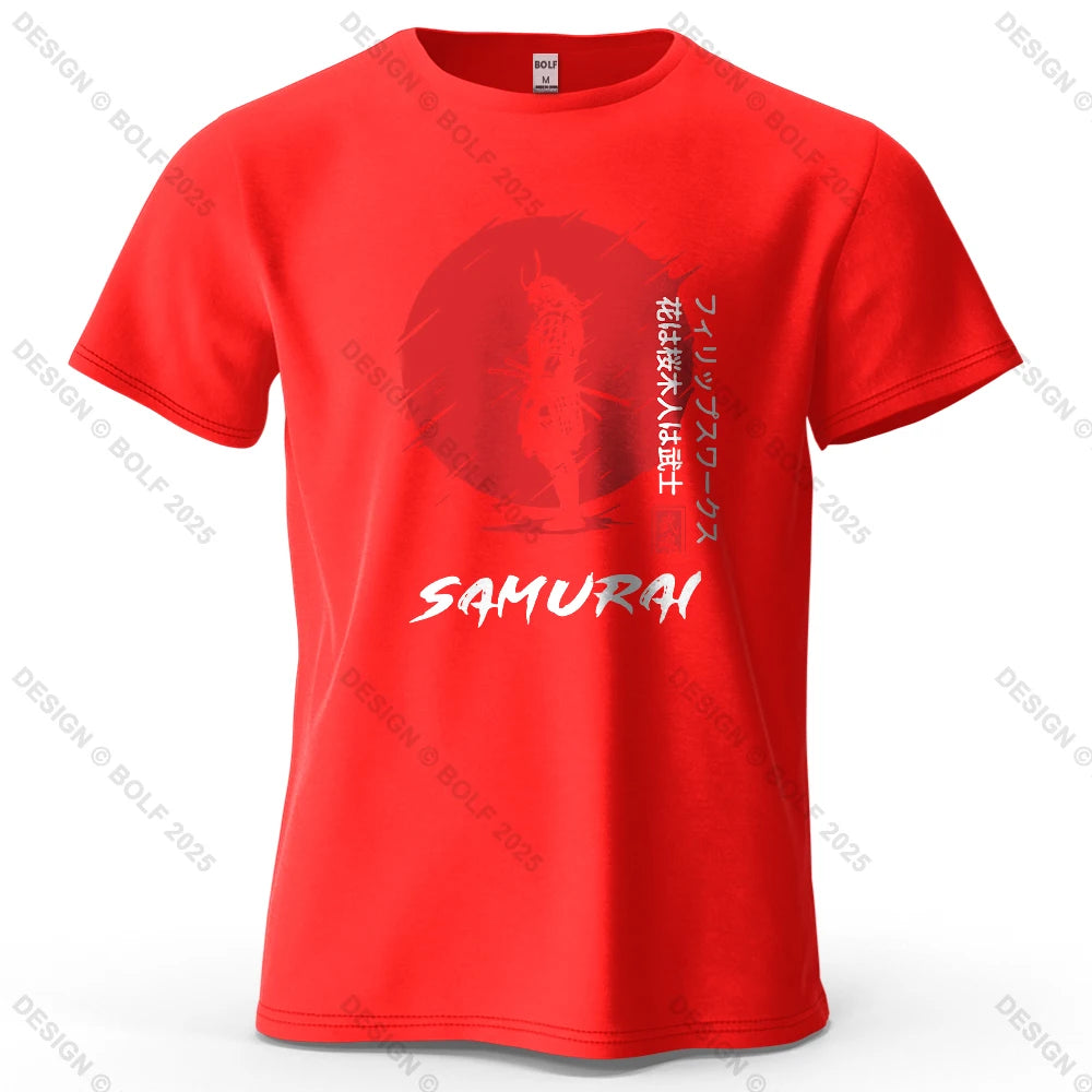 Sunset Samurai Oversized Graphic T-Shirt