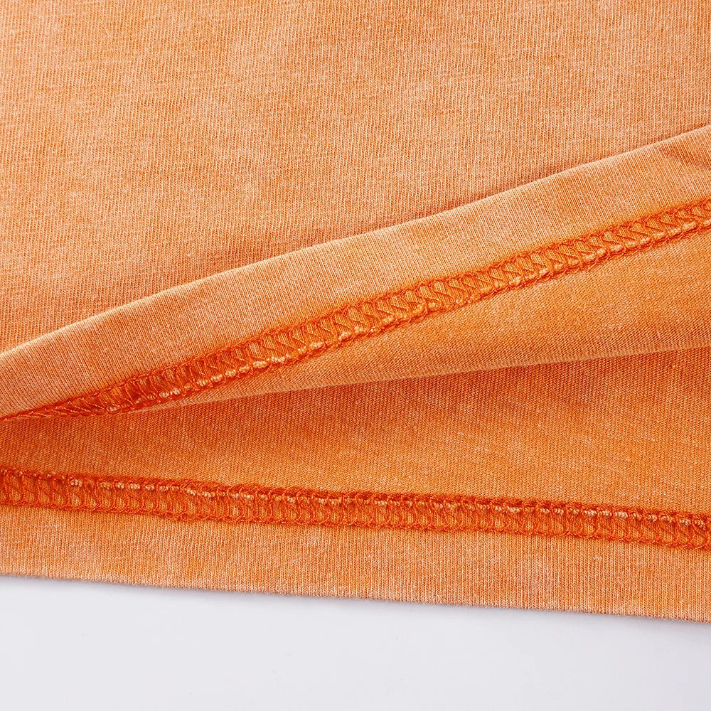 Energy Cute Bear Cotton Washed T-Shirt Womens