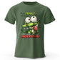 Cartoon Alligator Print 100% Cotton T-Shirt