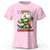 Cartoon Alligator Print 100% Cotton T-Shirt